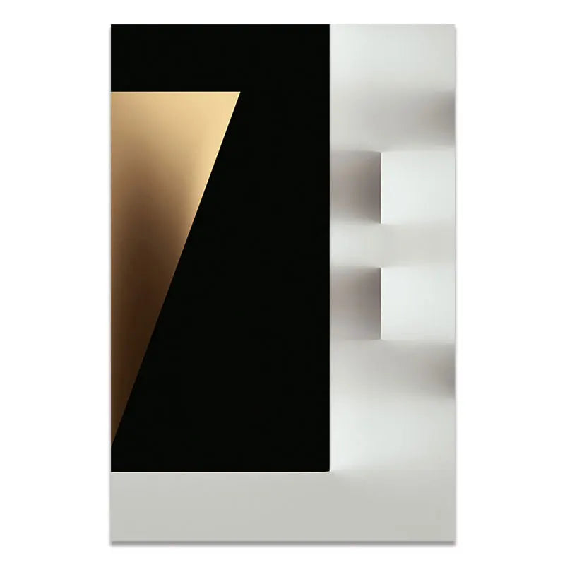 Minimalist Modern Aesthetics Abstract Geometric Wall Art Fine Art Canvas Prints Pictures For Modern Apartment Living Room Home Office Decor