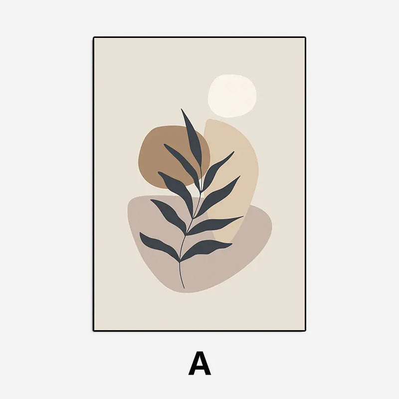 Minimalist Natural Still Life Wall Art Fine Art Canvas Prints Neutral Color Nordic Pictures For Living Room Dining Room Bedroom Art Decor