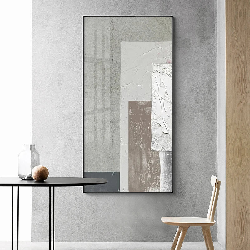 Minimalist Textural Abstract Wall Art Fine Art Canvas Prints Pictures For Modern Living Room Foyer Art For Contemporary Interiors