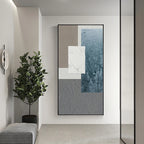 Minimalist Textural Abstract Wall Art Fine Art Canvas Prints Pictures For Modern Living Room Foyer Art For Contemporary Interiors