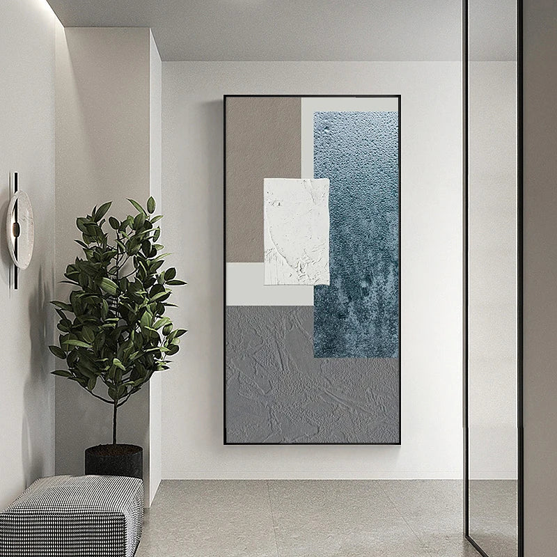 Minimalist Textural Abstract Wall Art Fine Art Canvas Prints Pictures For Modern Living Room Foyer Art For Contemporary Interiors