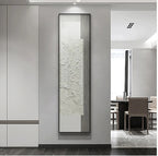 Minimalist Urban Abstract Wall Art Tall Vertical Format Canvas Prints Tall Vertical Pictures For Entrance Foyer Living Room Home Office Decor