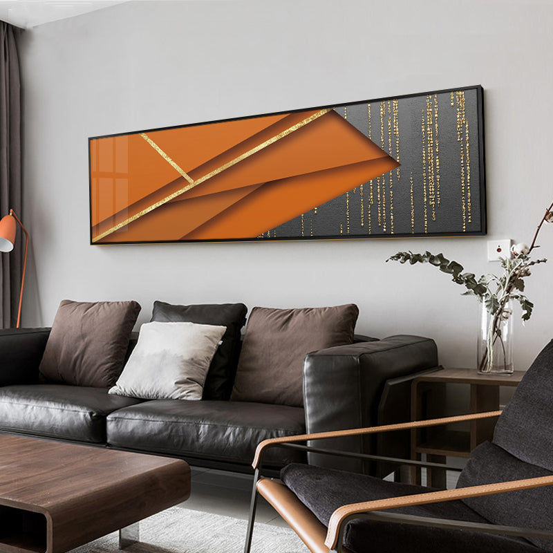 Modern Aesthetics Abstract Geometry Wall Art Fine Art Canvas Prints Wide Format Pictures For Above The Bed Above The Sofa Wall Decor