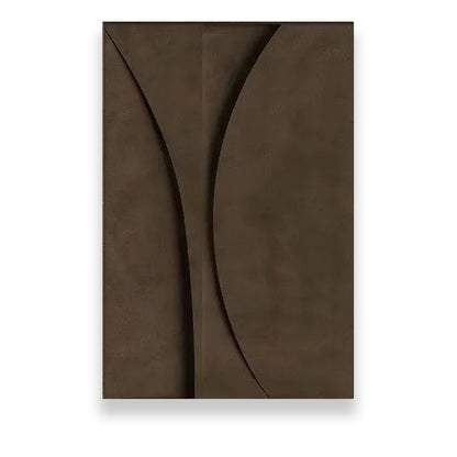 Modern Minimalist Flat Geometric Lines Wall Art Fine Art Canvas Prints Retro Brown Abstract Pictures For Living Room Contemporary Interior Decor