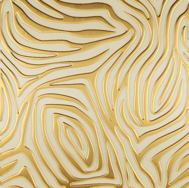 Gold and beige abstract pattern