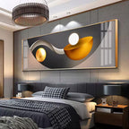 Modern Abstract Celestial Geometry Wall Art Fine Art Canvas Prints Wide Format Pictures For Bedroom Art For Above The Bed