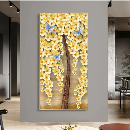 Modern Abstract Botanical Wall Art Fine Art Canvas Prints Colorful Contemporary Floral Art For Kitchen Living Room Dining Room Art For Modern Apartment Decor 2025