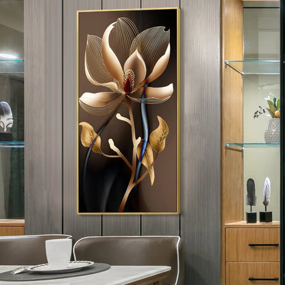 Modern Abstract Botanical Wall Art Fine Art Canvas Prints Colorful Contemporary Floral Art For Kitchen Living Room Dining Room Art For Modern Apartment Decor 2025