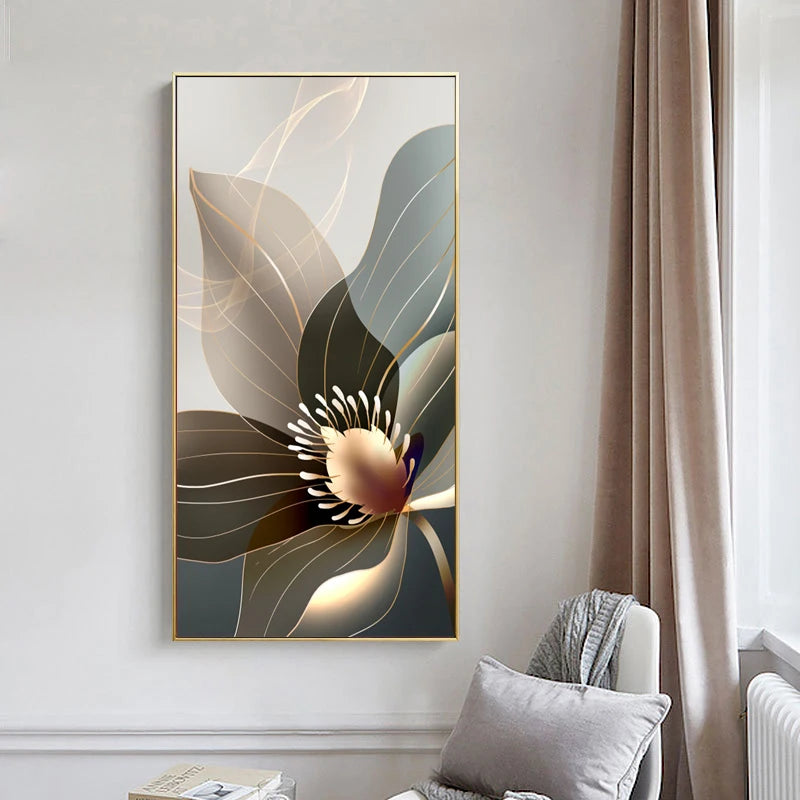 Modern Abstract Botanical Wall Art Fine Art Canvas Prints Colorful Contemporary Floral Art For Kitchen Living Room Dining Room Art For Modern Apartment Decor 2025