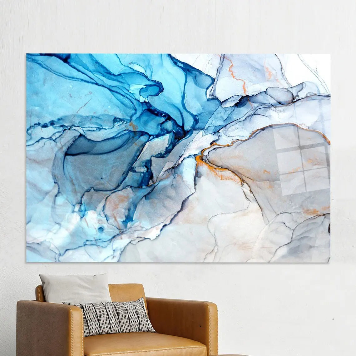 Large Format Abstract Marble Print Wall Art Fine Art Canvas Prints Abstract Pictures For Living Room Bedroom Dining Room Art Decor