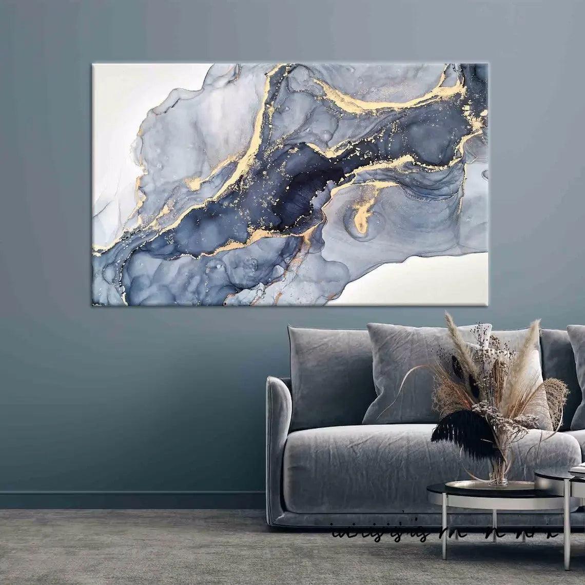 Modern Abstract Marble Print Wall Art Fine Art Canvas Prints Large Format Pictures For Living Room Bedroom Dining Room Art Decor