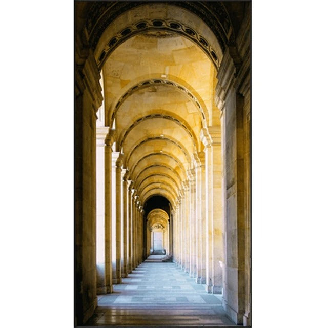 Modern Abstract Minimalist Arches Architecture Wall Art Fine Art Canvas Prints Pictures For Entrance Hall Foyer Living Room Home Office Decor