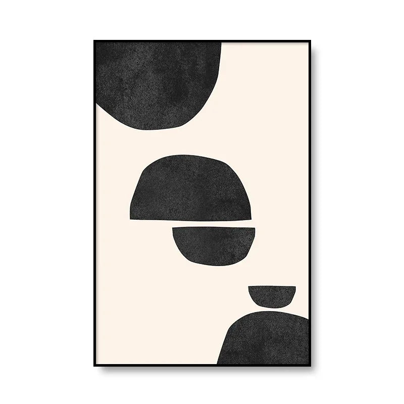 Modern Abstract Minimalist Feminine Body Art Line Art Wall Art Fine Art Canvas Prints Black White Posters Pictures For Contemporary Home Decor