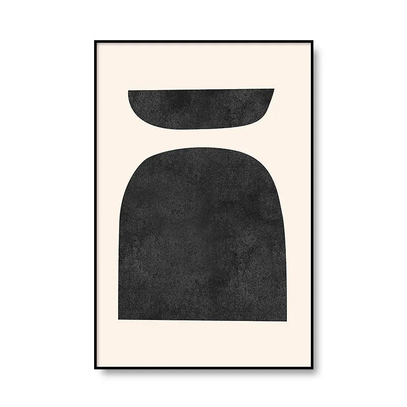 Modern Abstract Minimalist Feminine Body Art Line Art Wall Art Fine Art Canvas Prints Black White Posters Pictures For Contemporary Home Decor