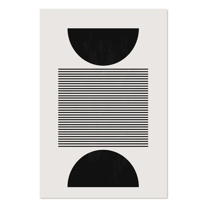 Modern Abstract Minimalist Geometric Wall Art Fine Art Canvas Prints Neutral Colors Pictures For Living Room Bedroom Nordic Art For Contemporary Interiors 2025