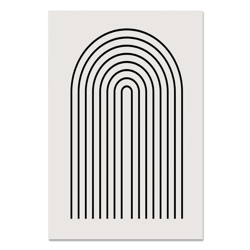 Modern Abstract Minimalist Geometric Wall Art Fine Art Canvas Prints Neutral Colors Pictures For Living Room Bedroom Nordic Art For Contemporary Interiors 2025