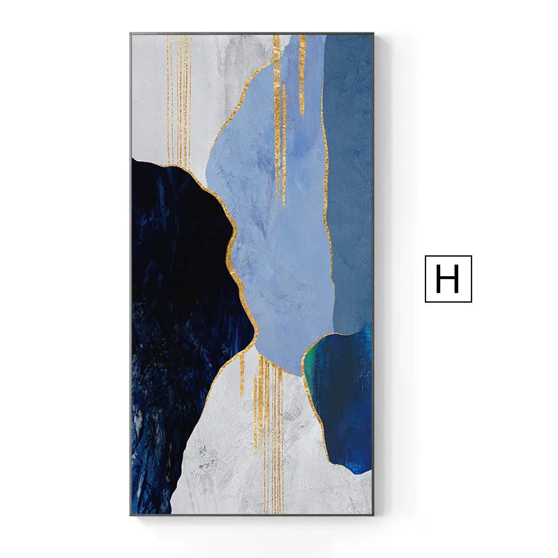 Modern Abstract Nordic Wall Art Fine Art Canvas Prints Posters Colorful Art For Living Room Dining Room Foyer Light Luxury Interior Decoration