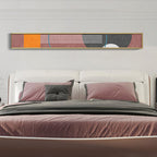 Colorful Tall Abstract Slim Format Wall Art Fine Art Canvas Prints Creative Artwork For Modern Living Room Foyer Bedroom Art Decor