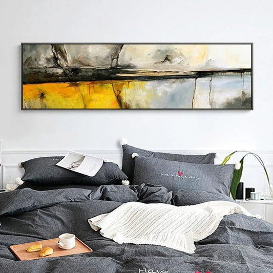 Modern Abstract Wide Format Wall Art Fine Art Canvas Prints Pictures For Living Room Above The Sofa Art For Bedroom Above The Bed