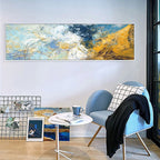 Modern Abstract Wide Format Wall Art Fine Art Canvas Prints Pictures For Living Room Above The Sofa Art For Bedroom Above The Bed