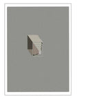 Modern Aesthetics Abstract Architectural Geometric Wall Art Fine Art Canvas Prints Pictures For Modern Loft Living Room Contemporary Interior Design Trends