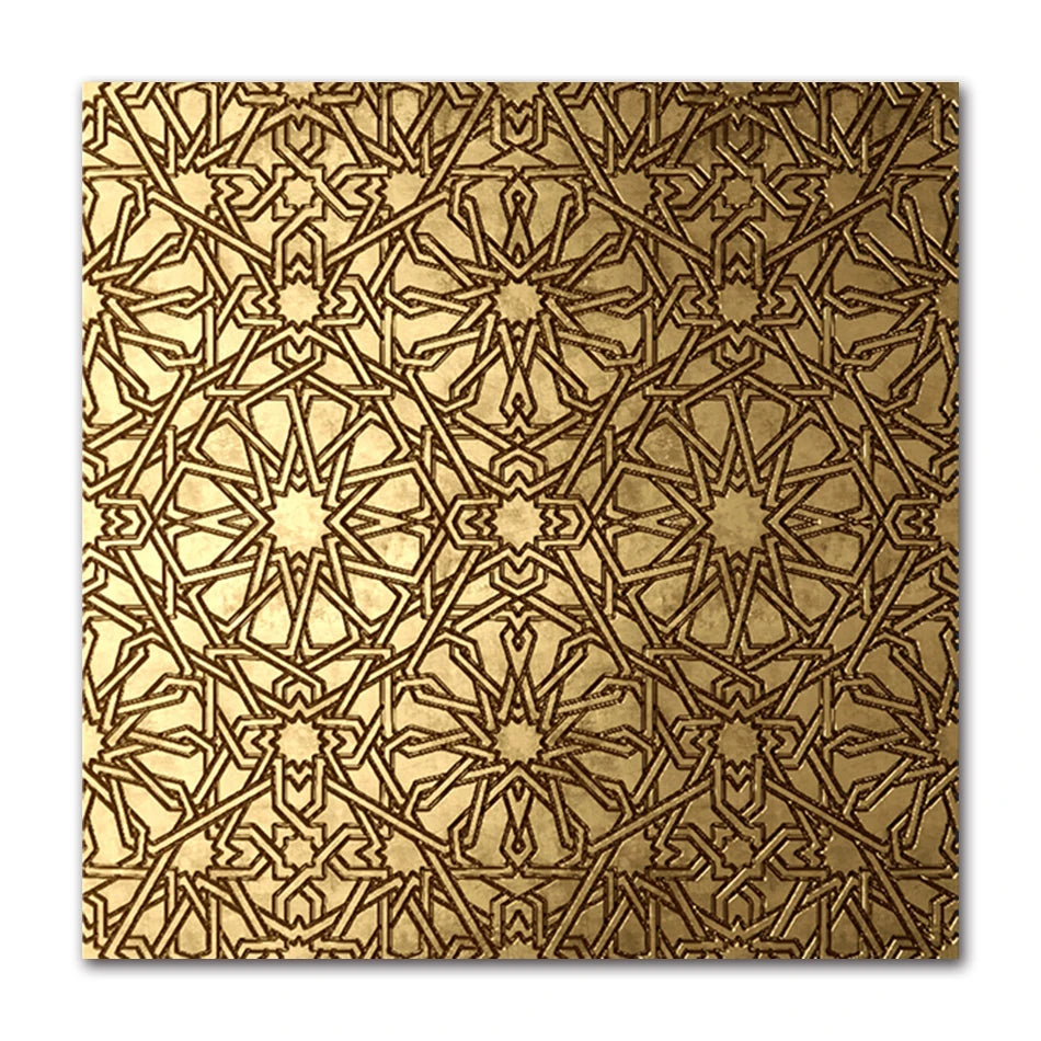 Decorative paper with a geometric pattern on a white background