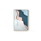 Modern Aesthetics Flowing 3d Design Wall Art Fine Art Canvas Prints Colorful Abstract Pictures For Living Room Bedroom Foyer Art For Contemporary Interiors