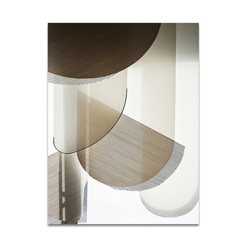 Modern Aesthetics Golden Bronze Abstract Wall Art Fine Art Canvas Prints Pictures For Living Room Dining Room Boutique Hotel Art Decor