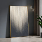 Modern Aesthetics Metal Line Art Fine Art Canvas Prints Pictures For Living Room Dining Room Foyer Art For Contemporary Interiors