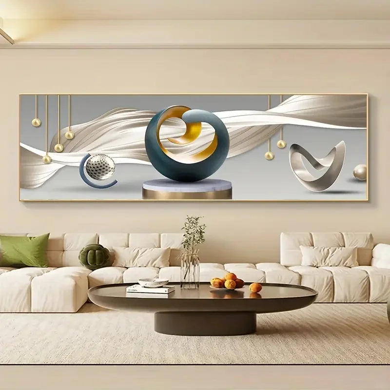 Modern Aesthetics Surreal Abstract Wide Format Wall Art Fine Art Canvas Print Picture For Above The Bed Modern Art For Above The Sofa