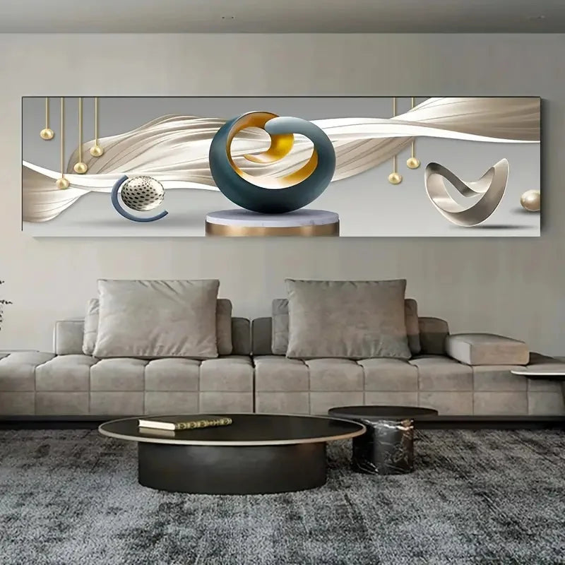 Modern Aesthetics Surreal Abstract Wide Format Wall Art Fine Art Canvas Print Picture For Above The Bed Modern Art For Above The Sofa
