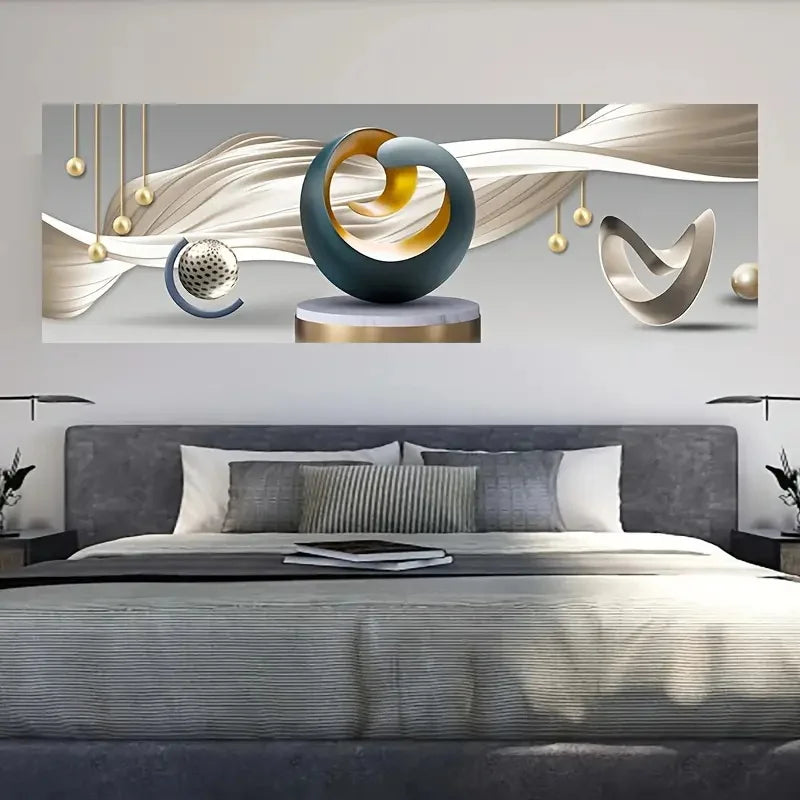 Modern Aesthetics Surreal Abstract Wide Format Wall Art Fine Art Canvas Print Picture For Above The Bed Modern Art For Above The Sofa