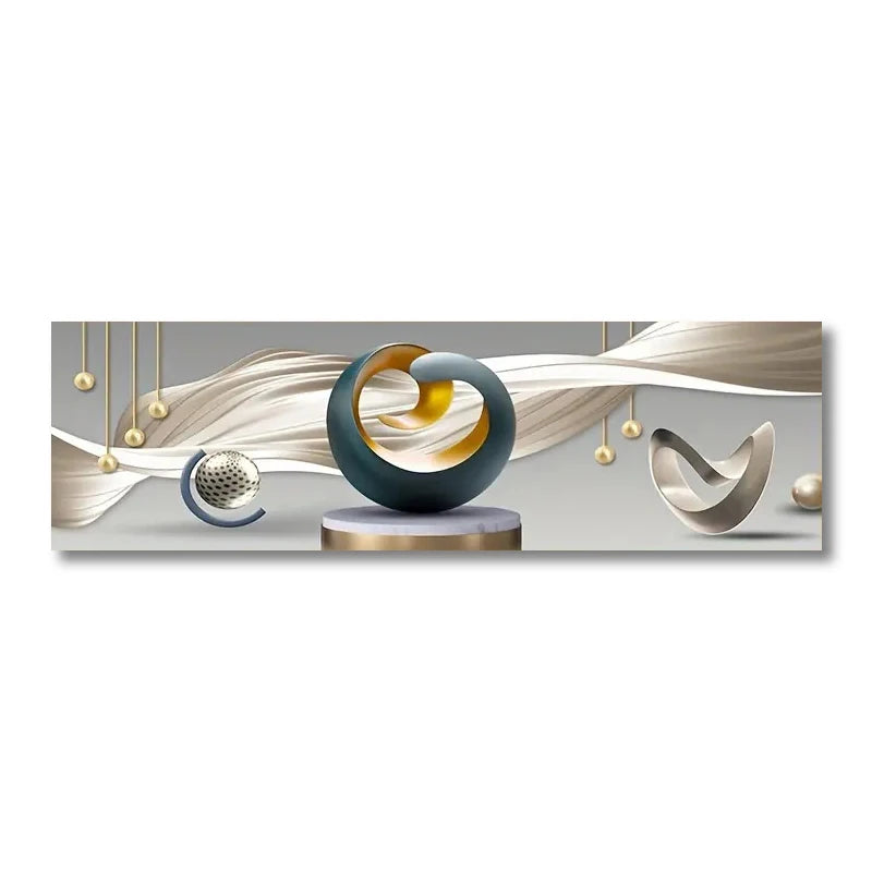 Modern Aesthetics Surreal Abstract Wide Format Wall Art Fine Art Canvas Print Picture For Above The Bed Modern Art For Above The Sofa