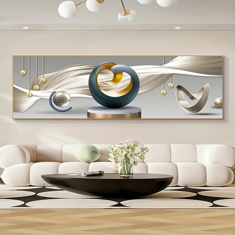 Modern Aesthetics Surreal Abstract Wide Format Wall Art Fine Art Canvas Print Picture For Above The Bed Modern Art For Above The Sofa