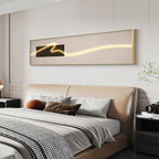 Modern Aesthetics Wide Format Wall Art Fine Art Canvas Prints Light Luxury Minimalist Abstract Pictures For Above The Sofa Art For Above The Bed