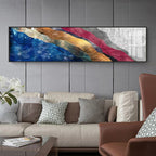 Modern Colorful Dark Abstract Wall Art Fine Art Canvas Prints Wide Format Pictures For Above The Sofa Pictures For Above The Bed