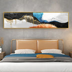 Modern Colorful Dark Abstract Wall Art Fine Art Canvas Prints Wide Format Pictures For Above The Sofa Pictures For Above The Bed