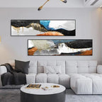 Modern Colorful Dark Abstract Wall Art Fine Art Canvas Prints Wide Format Pictures For Above The Sofa Pictures For Above The Bed