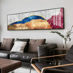 Modern Colorful Dark Abstract Wall Art Fine Art Canvas Prints Wide Format Pictures For Above The Sofa Pictures For Above The Bed