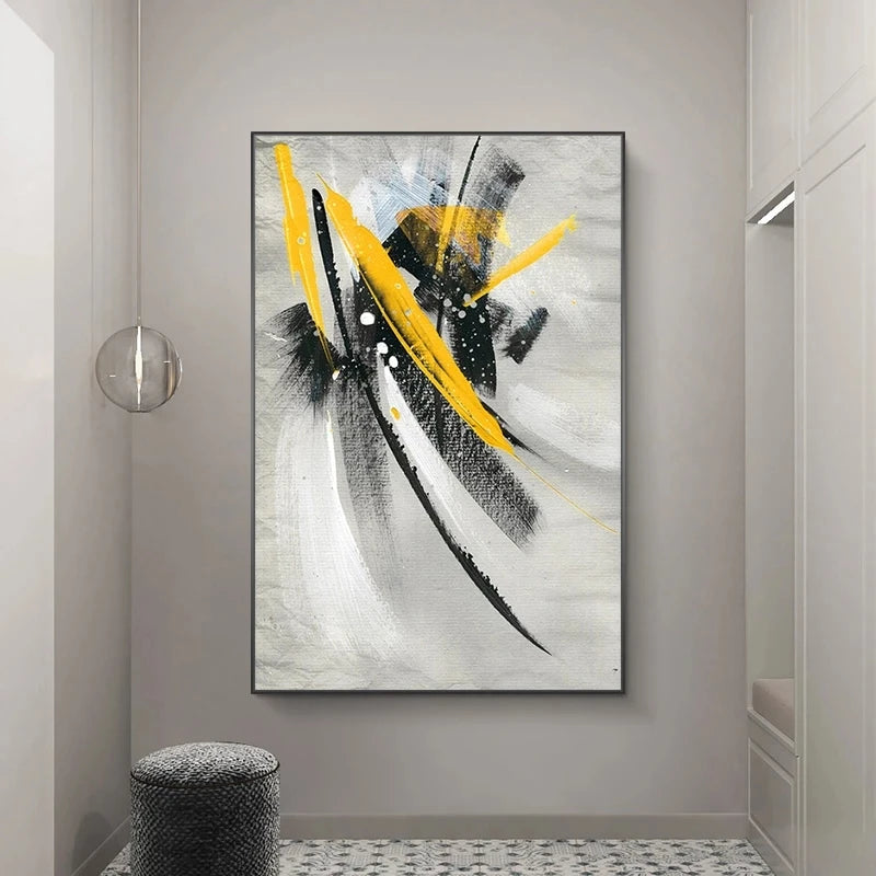 Modern Graffiti Color Splash Abstract Wall Art Fine Art Canvas Prints Pictures For Living Room Dining Room Foyer Art For Contemporary Interiors 2025