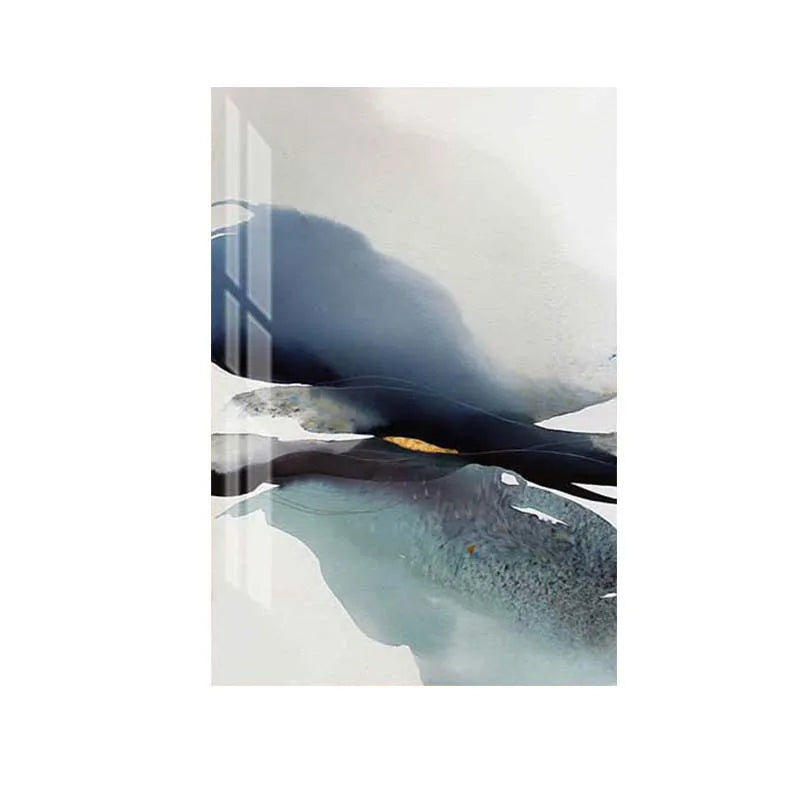 Modern Minimalist Blue Grey Abstract Landscape Wall Art Fine Art Canvas Prints Pictures For Living Room Bedroom Art For Contemporary Interiors 2025