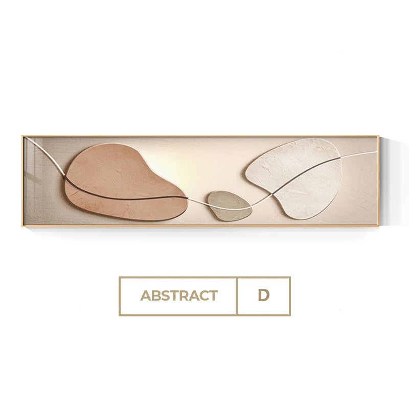 Neutral Colors Modern Abstract Pebbles Wall Art Fine Art Canvas Prints Wide Format Bedroom Pictures For Above The Bed Art For Above The Sofa