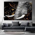 Modern Wild Animal Posters Wall Art Fine Art Canvas Prints Lion Elephant Leopard Zebra Pictures For Living Room Home Office Decor 2024