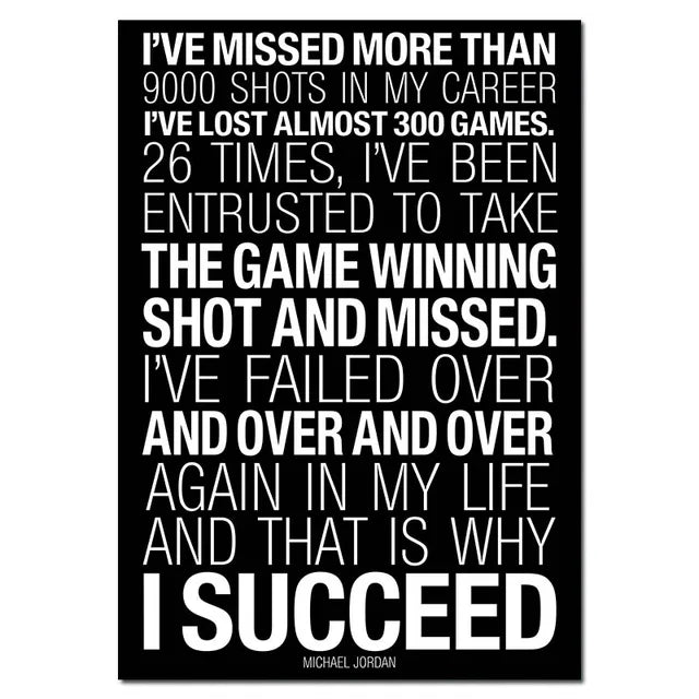 One Life Inspirational Motivational Quotes Poster Black White Wall Art Fine Art Canvas Prints Daily Mantra Picture For Living Bedroom Study Room Home Office Art Decor