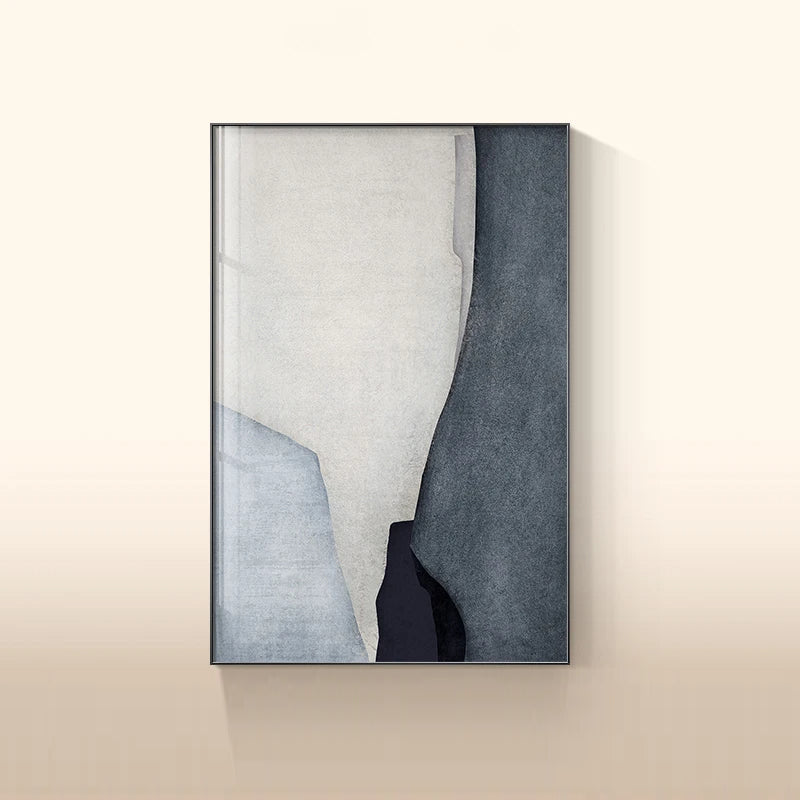 Neutral Colors Bold Color Block Abstract Wall Art Fine Art Canvas Prints Pictures For Modern Living Room Bedroom Foyer Art Decor
