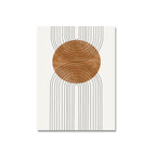 Neutral Colors Geometric Wall Art Fine Art Canvas Prints Minimalist Pictures For Modern Living Room Dining Room Bedroom Art Decor