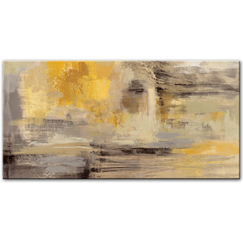 Neutral Colors Modern Abstract Wall Art Fine Art Canvas Print Contemporary Art Piece For Living Room Bedroom Home Office Decor