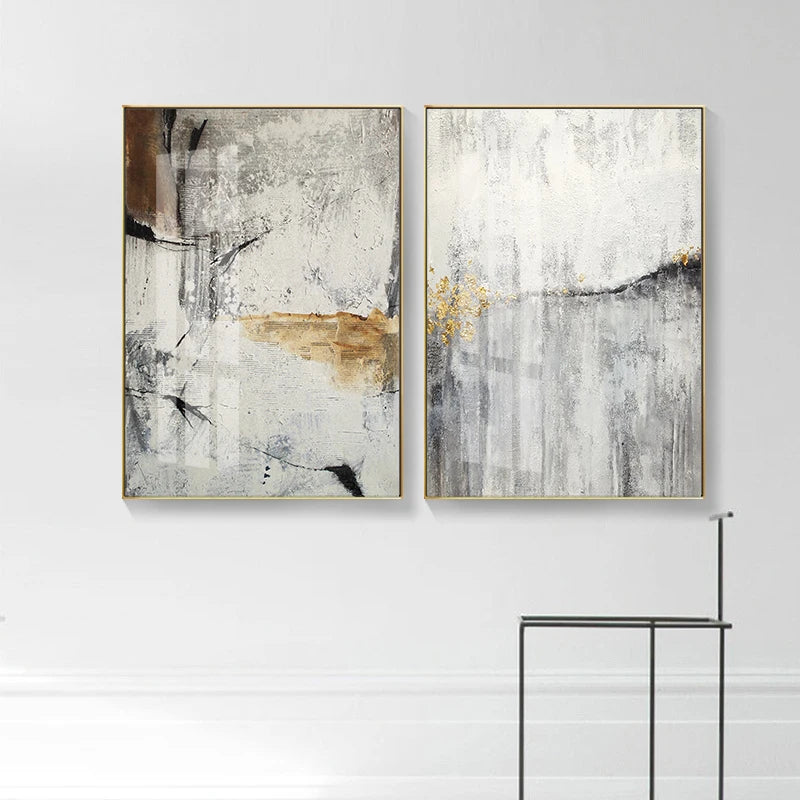 Neutral Colors Urban Abstract Wall Art Fine Art Canvas Prints Pictures For Living Room Dining Room Bedroom Art For Contemporary Interiors 2025