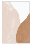 Neutral Tones Beige Brown White Abstract Wall Art Fine Art Canvas Prints Nordic Pictures For Living Room Bedroom Contemporary Home Decor