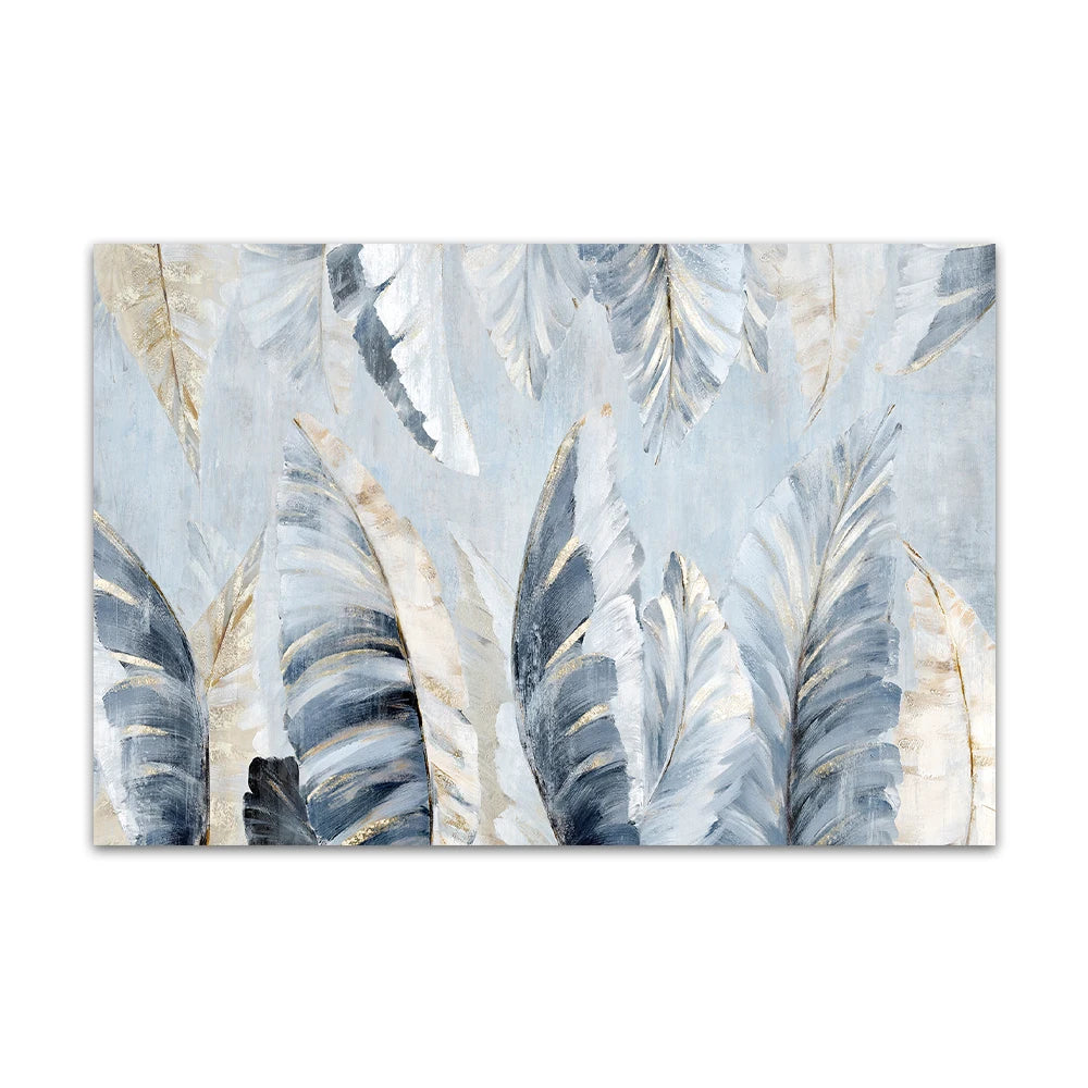 Nordic_Abstract_Blue_Golden_Palm_Leaves_Wall_Art_Fine_Art_Canvas_Prints_Modern_Abstract_Botanic_Pictures_For_Living_Room_Bedroom_Art_Decor